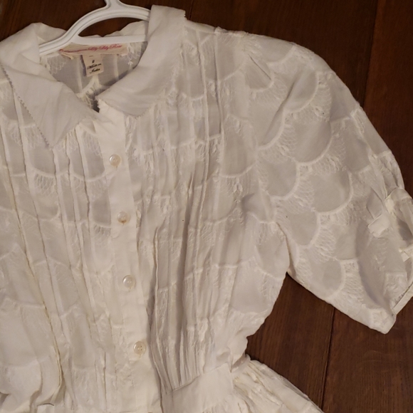 gorgeous Anthropologie cotton lined dress sz 2 - Picture 8 of 8